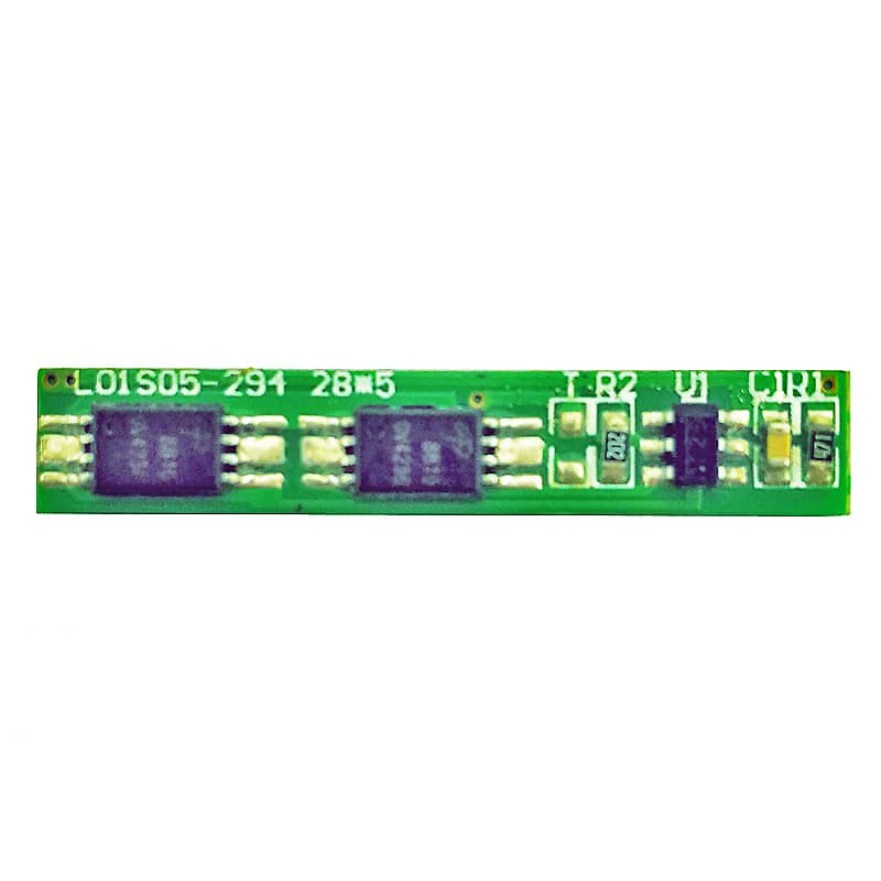 1s 5a BMS para 3.6V 3.7V 18650 18500 Li-ion/Litio/Li-Polymer 3V 3.2V LiFePO4 Batería con NTC Tamaño L28*W5*T2.5mm (PCM-L01S05-294)