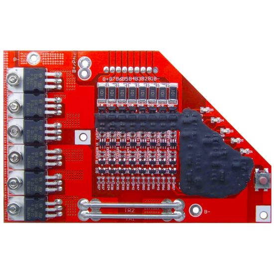 8S 15A PCM BMS para 28.8V 29.6V Li-ion / Litio / Li-Polymer 24V 25.6V Batería de LIFEPO4 con indicador de alimentación LED (PCM-L08S15-466)