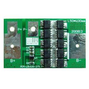 1S 20A PCM BMS para 3.6V 3.7V Li-Ion / Litio / Li-Polymer 3V 3.2V LIFEPO4 Battery Pack Tamaño L50 * W30 * T4MM (PCM-L01S20-275)