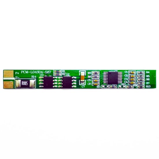 4S 4A PCM BMS para 14.4V 14.8V Li-Ion / Litio / Li-Polymer 12V 12.8V LIFEPO4 Battery Pack Tamaño L65 * W8 * T4MM (PCM-L04S04-587)