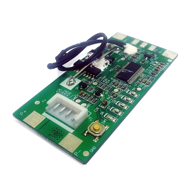 4s 7A BMS para 14.4V 14.8V Li-ion/Litio/Li-Polymer 12V 12.8V LiFePO4 Batería con Smbus y NTC(PCM-L04S07-453)