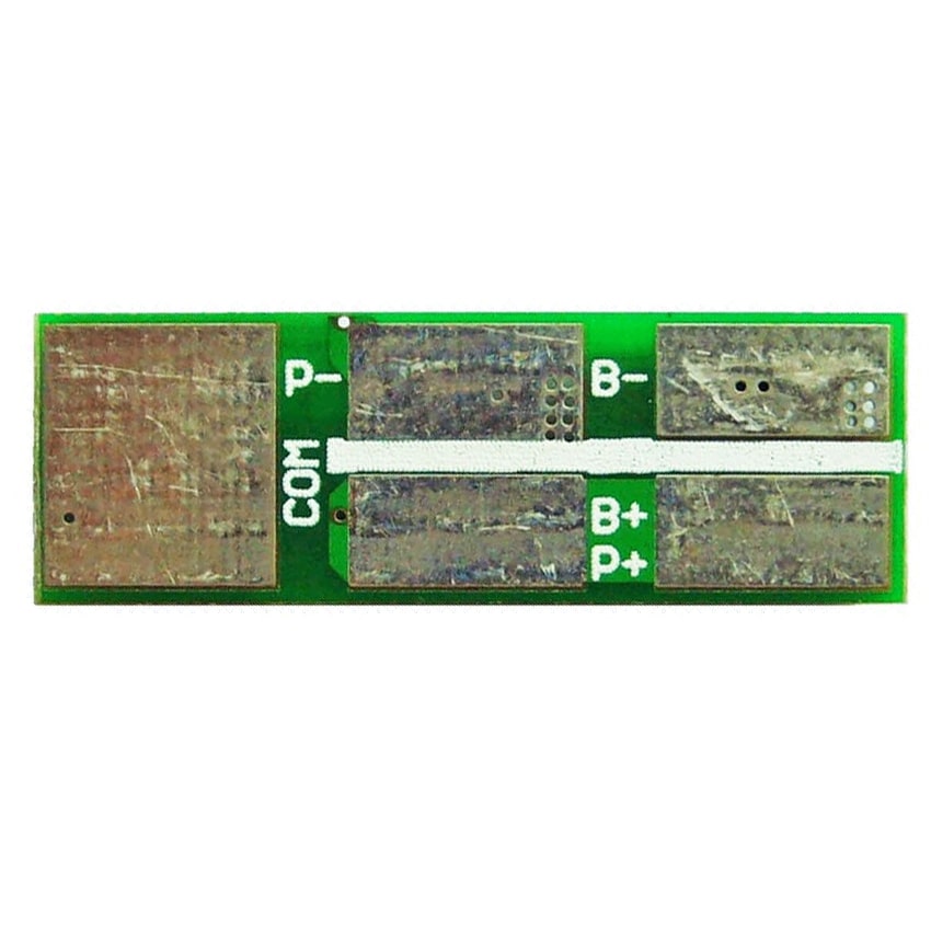 2s 5A BMS para 7.2V 7.4V Li-ion/Litio/Li-Polymer 6V 6.4V LiFePO4 Tamaño del paquete de baterías L30*W8*T2.5mm (PCM-Li02S6-209)